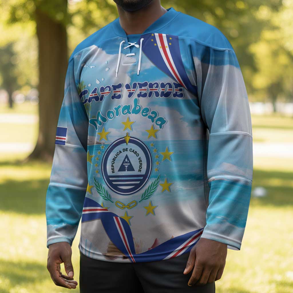 Personalized Cape Verde Morabeza Hockey Jersey Island Welcome