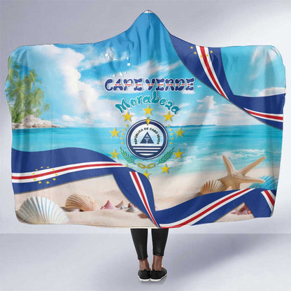 Cape Verde Morabeza Hooded Blanket Paradise Ocean - African Pride