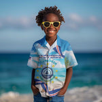 Cape Verde Morabeza Kid Hawaiian Shirt Paradise Ocean - African Pride