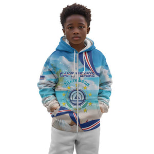 Cape Verde Morabeza Kid Hoodie Paradise Ocean - African Pride