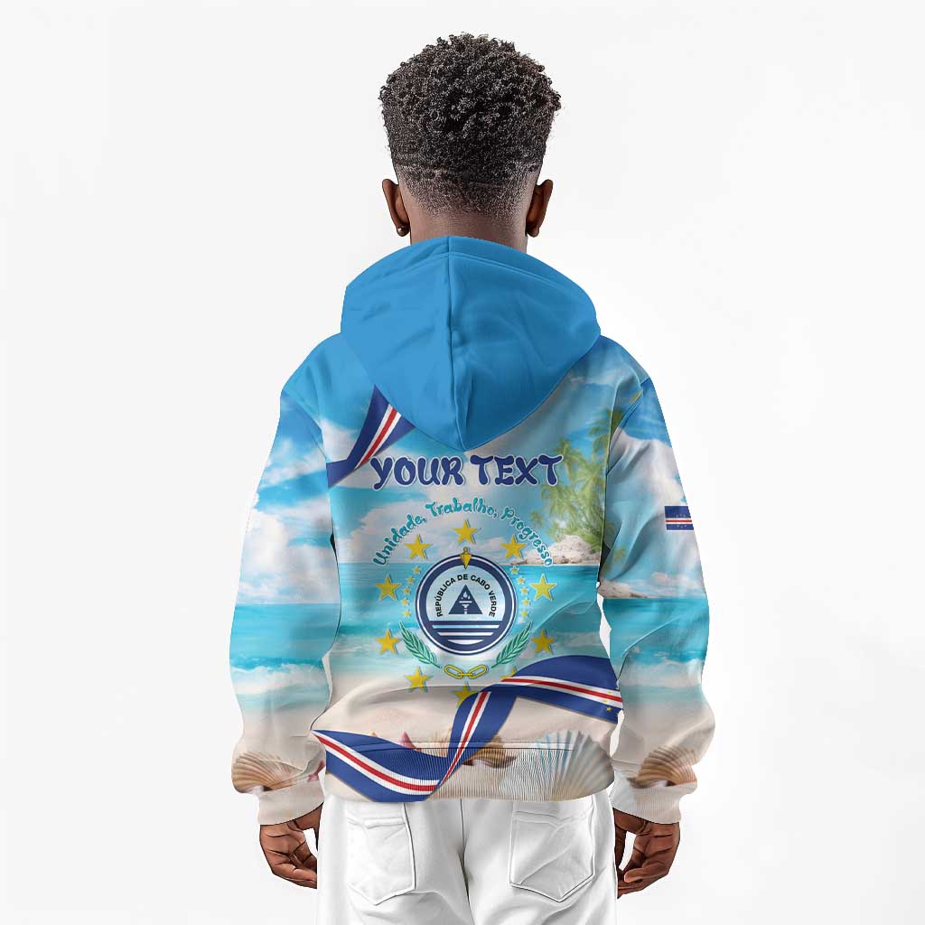 Cape Verde Morabeza Kid Hoodie Paradise Ocean - African Pride
