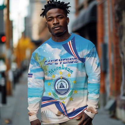 Cape Verde Morabeza Long Sleeve Shirt Paradise Ocean - African Pride
