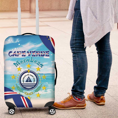 Cape Verde Morabeza Luggage Cover Paradise Ocean - African Pride