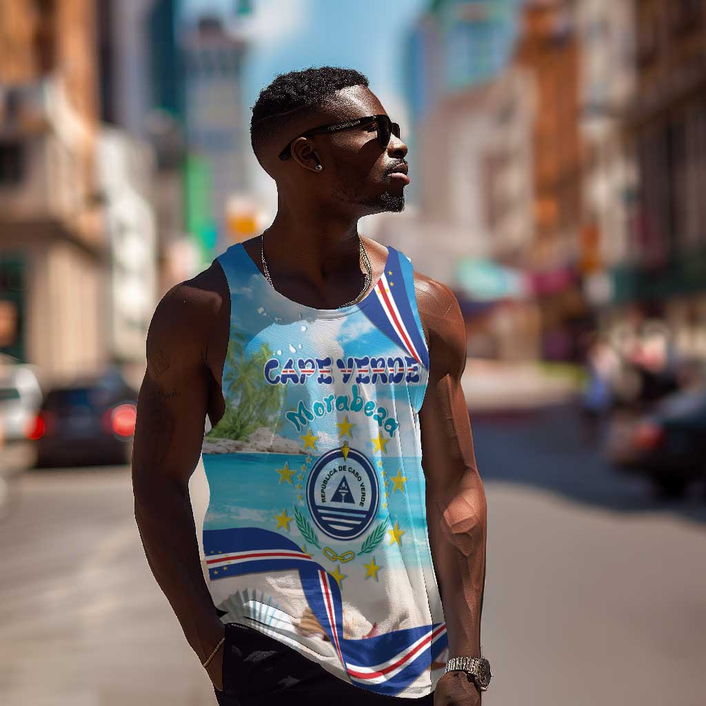 Cape Verde Morabeza Men Tank Top Paradise Ocean - African Pride