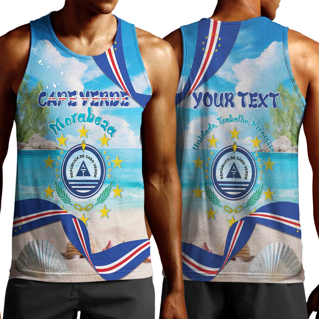 Cape Verde Morabeza Men Tank Top Paradise Ocean - African Pride