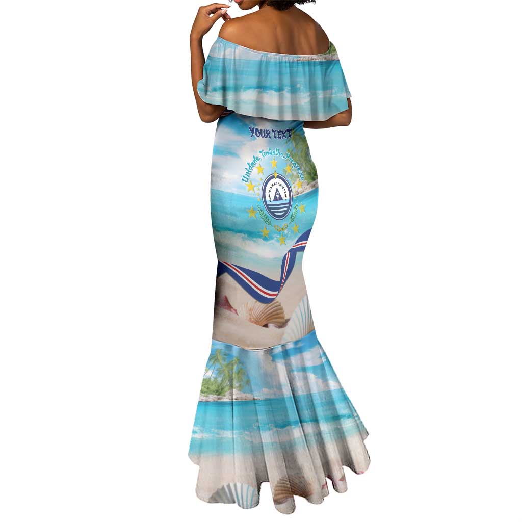 Cape Verde Morabeza Mermaid Dress Paradise Ocean - African Pride