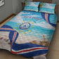 Cape Verde Morabeza Quilt Bed Set Paradise Ocean - African Pride
