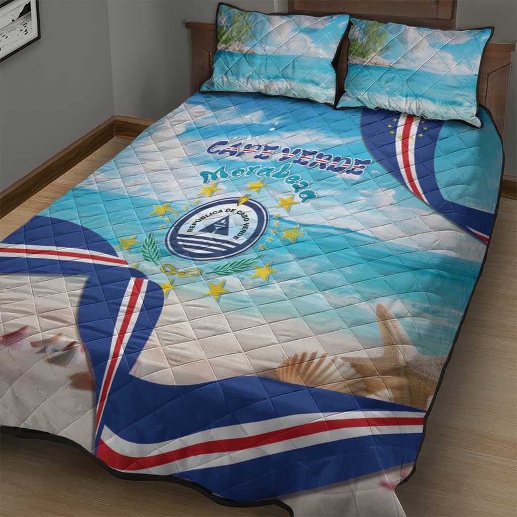 Cape Verde Morabeza Quilt Bed Set Paradise Ocean - African Pride