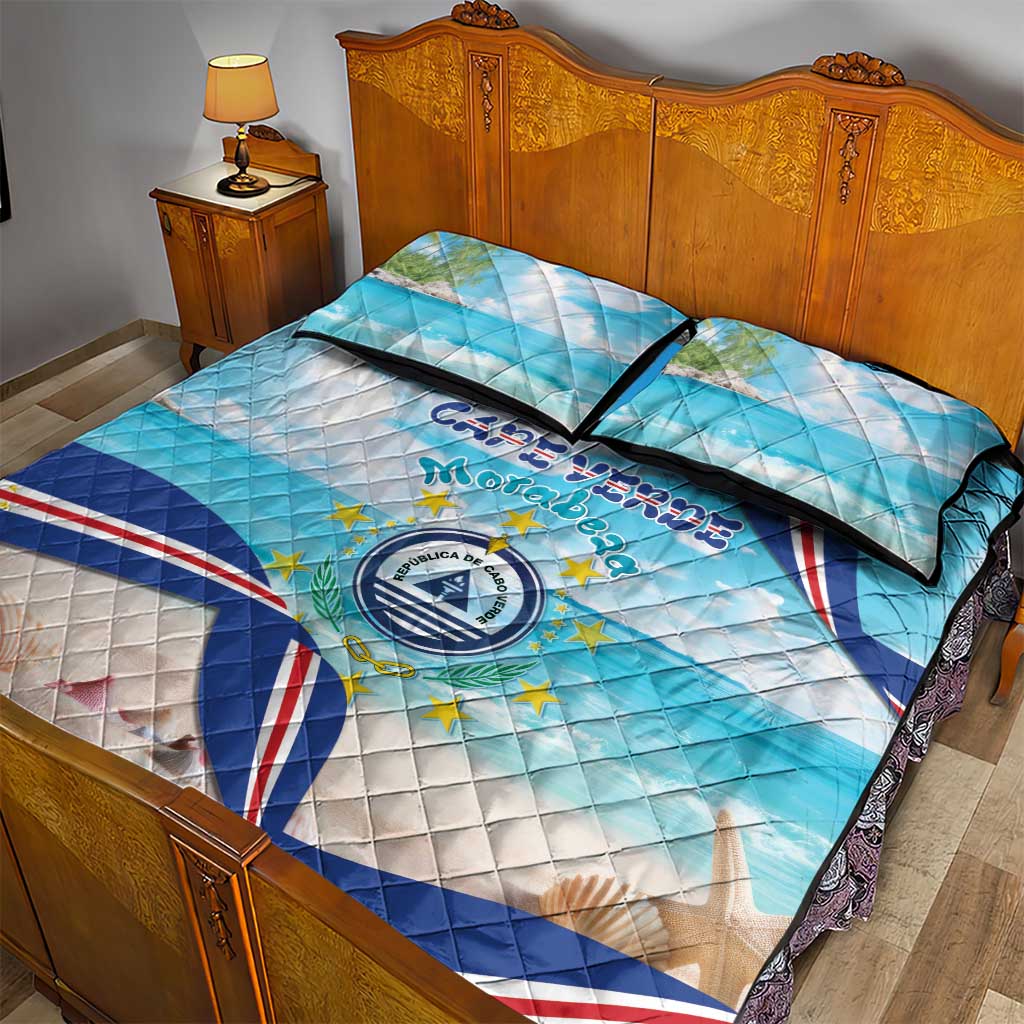 Cape Verde Morabeza Quilt Bed Set Paradise Ocean - African Pride