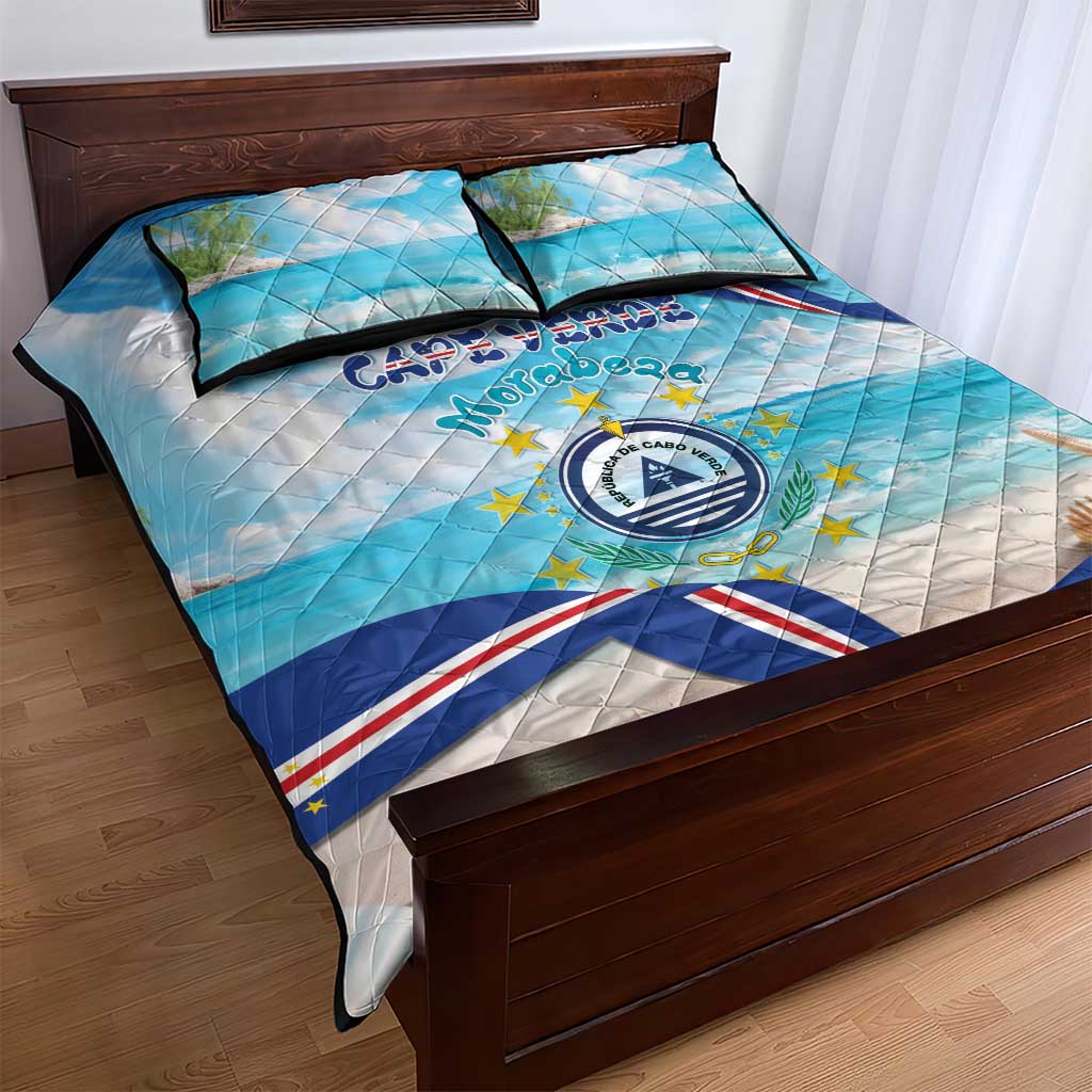 Cape Verde Morabeza Quilt Bed Set Paradise Ocean - African Pride