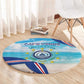 Cape Verde Morabeza Round Carpet Paradise Ocean - African Pride