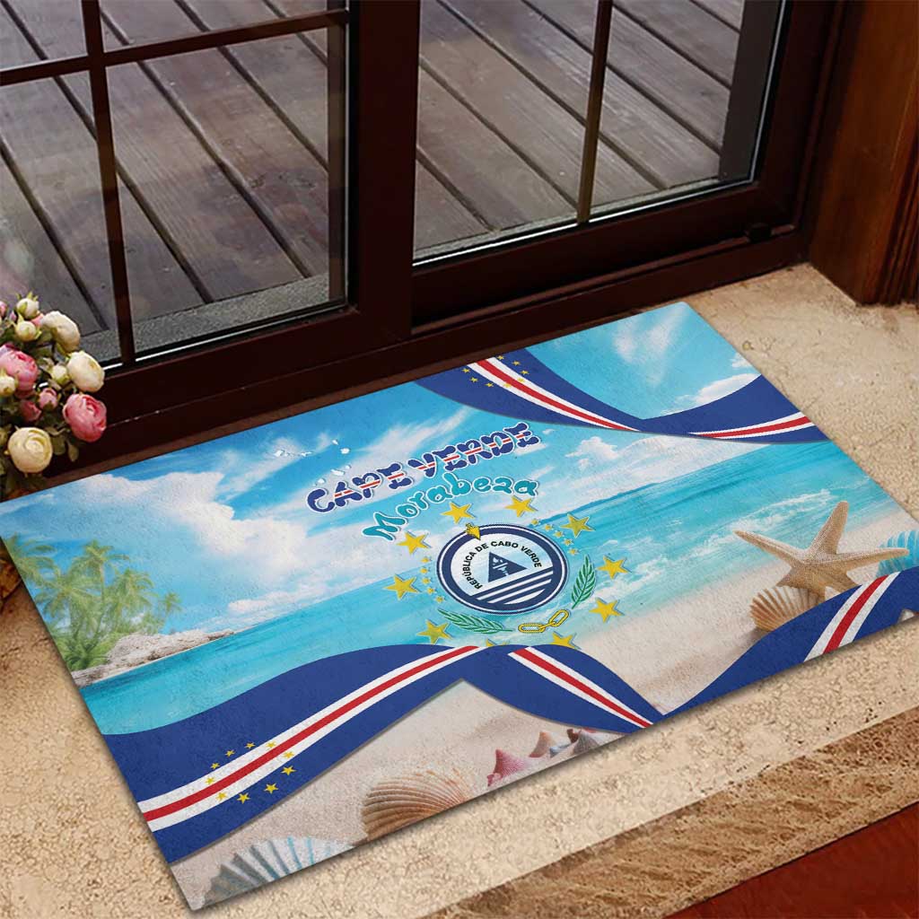 Cape Verde Morabeza Rubber Doormat Paradise Ocean - African Pride