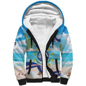 Cape Verde Morabeza Sherpa Hoodie Paradise Ocean - African Pride