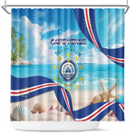 Cape Verde Morabeza Shower Curtain Paradise Ocean - African Pride