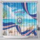 Cape Verde Morabeza Shower Curtain Paradise Ocean - African Pride