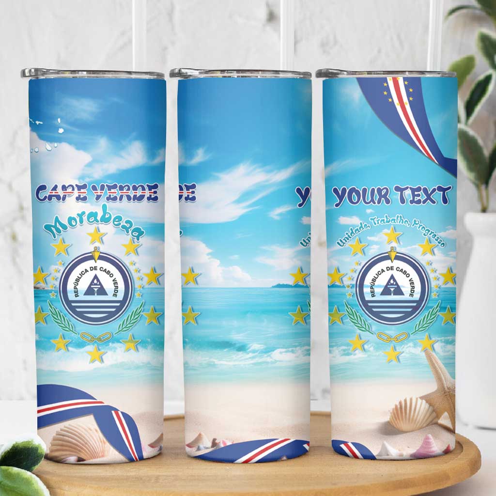 Cape Verde Morabeza Skinny Tumbler Paradise Ocean - African Pride