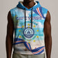 Cape Verde Morabeza Sleeveless Hoodie Paradise Ocean - African Pride