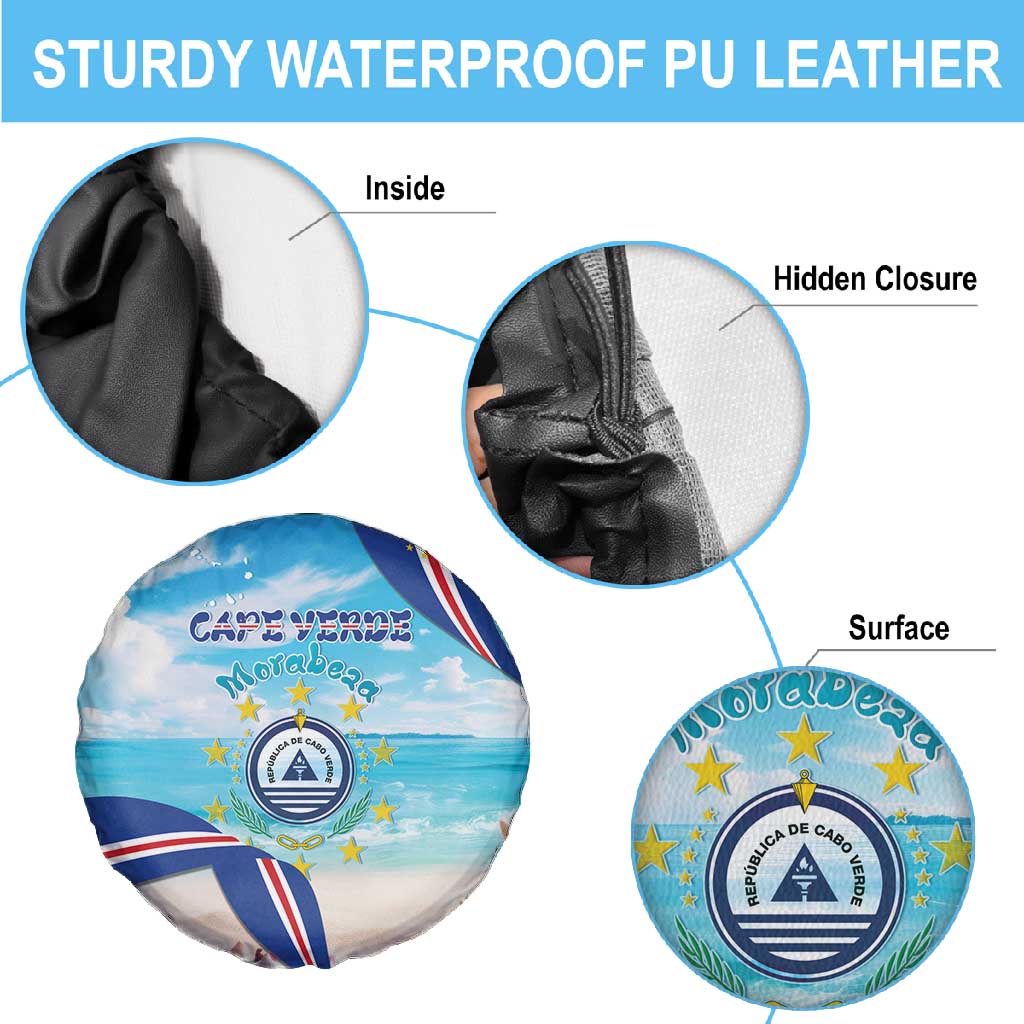 Cape Verde Morabeza Spare Tire Cover Paradise Ocean - African Pride