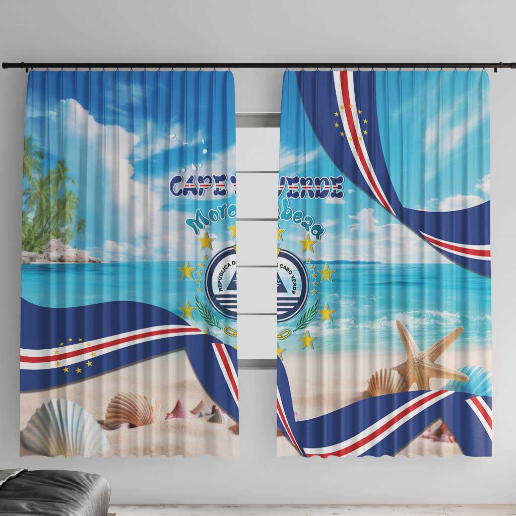 Cape Verde Morabeza Window Curtain Paradise Ocean - African Pride