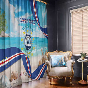 Cape Verde Morabeza Window Curtain Paradise Ocean - African Pride