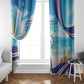 Cape Verde Morabeza Window Curtain Paradise Ocean - African Pride