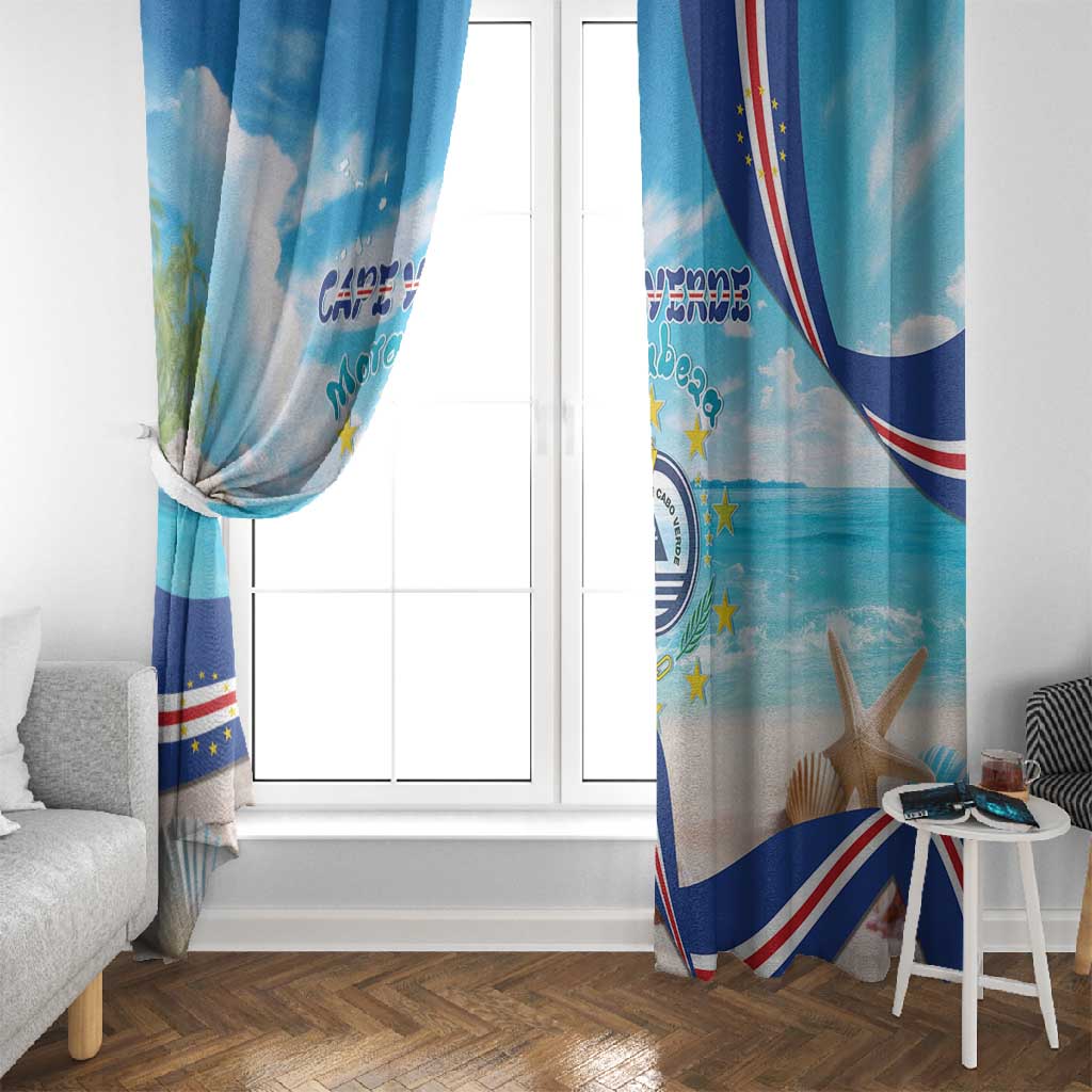 Cape Verde Morabeza Window Curtain Paradise Ocean - African Pride