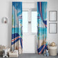 Cape Verde Morabeza Window Curtain Paradise Ocean - African Pride