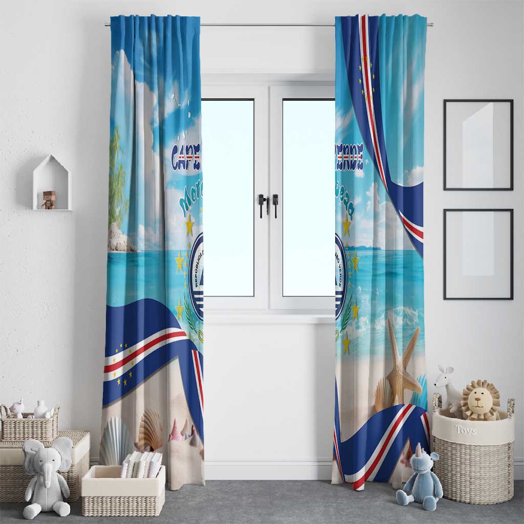 Cape Verde Morabeza Window Curtain Paradise Ocean - African Pride