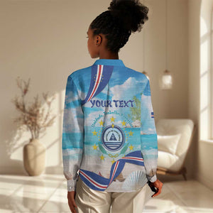 Cape Verde Morabeza Women Casual Shirt Paradise Ocean - African Pride