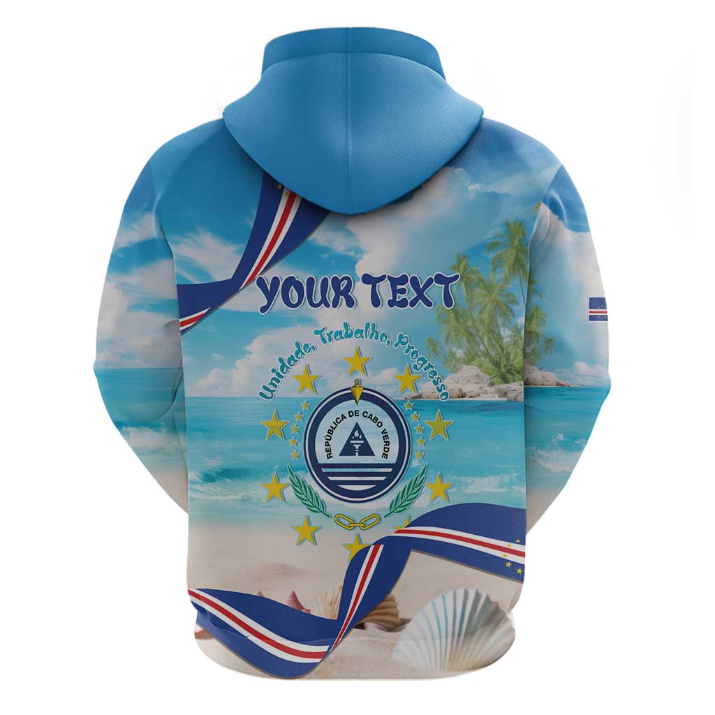 Cape Verde Morabeza Zip Hoodie Paradise Ocean - African Pride