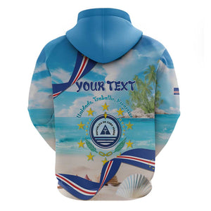 Cape Verde Morabeza Zip Hoodie Paradise Ocean - African Pride