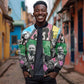Civil Rights Leader Bomber Jacket Black History Tribute - African Pride
