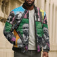 Civil Rights Leader Bomber Puffer Jacket Dream of Freedom