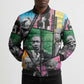 Civil Rights Leader Bomber Puffer Jacket Dream of Freedom