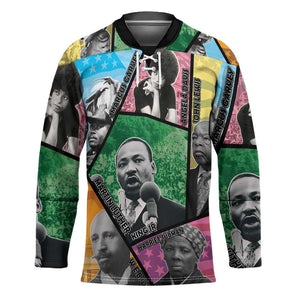 Civil Rights Leader Hockey Jersey Dream of Freedom