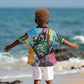 Civil Rights Leader Kid Hawaiian Shirt Black History Tribute - African Pride