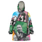 Civil Rights Leader Kid Wearable Blanket Hoodie Black History Tribute - African Pride