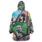 Civil Rights Leader Kid Wearable Blanket Hoodie Black History Tribute - African Pride