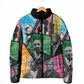 Civil Rights Leader Padded Jacket Dream of Freedom