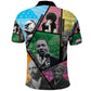Civil Rights Leader Polo Shirt Black History Tribute - African Pride