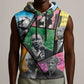Civil Rights Leader Sleeveless Hoodie Black History Tribute - African Pride