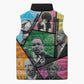 Civil Rights Leader Sleeveless Puffer Jacket Dream of Freedom