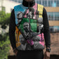 Civil Rights Leader Sleeveless Puffer Jacket Dream of Freedom