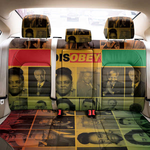Disobey Freedom Fighters Back Car Seat Cover African American Heroes - African Pride