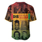 Disobey Freedom Fighters Baseball Jersey African American Heroes - African Pride