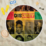 Disobey Freedom Fighters Beach Blanket African American Heroes - African Pride