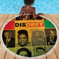 Disobey Freedom Fighters Beach Blanket African American Heroes - African Pride