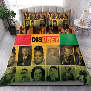 Disobey Freedom Fighters Bedding Set African American Heroes - African Pride