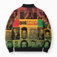 Disobey Black History Tribute Bomber Puffer Jacket Honoring the Civil Rights Legacy