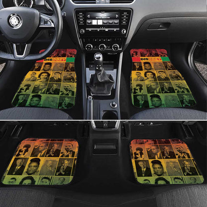 Disobey Freedom Fighters Car Mats African American Heroes - African Pride